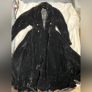 Cinched waist coat. Absolutely beautiful but needs some TLC